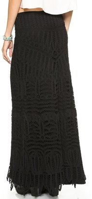Twelfth St. By Cynthia Vincent Lace Maxi Skirt / Dress