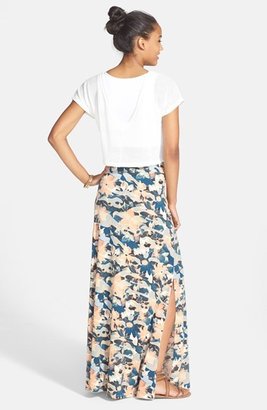Threads for Thought Print Maxi Skirt (Juniors)