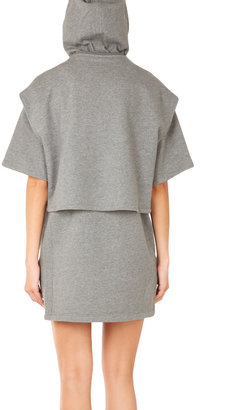 3.1 Phillip Lim Poodle Layered Tunic Hoody
