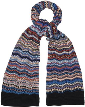 Missoni Zigzag weave scarf