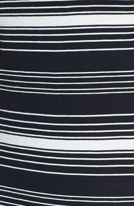 Vince Camuto 'Duet Stripe' Front Tie Maxi Dress