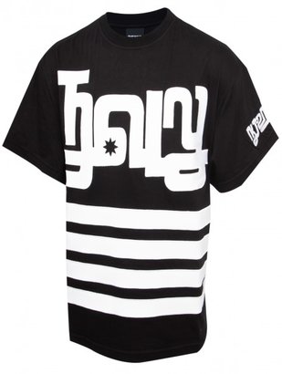 Kokon To Zai Oversized Striped T-Shirt Black/White
