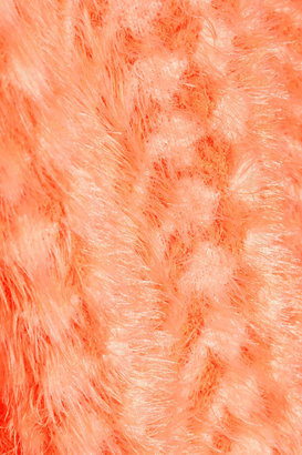 Hampton Sun Karla Spetic Patterned textured-knit cardigan