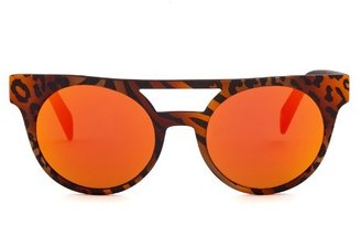 Italia Independent I-Peach acetate round-frame sunglasses