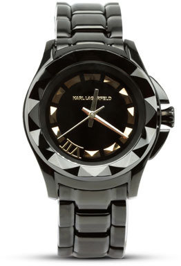 Karl Lagerfeld Paris Black analogue watch KL1006