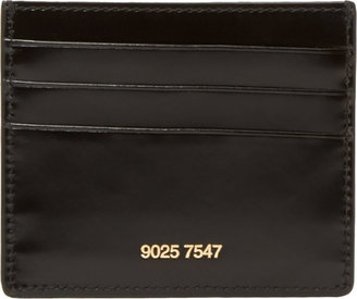 Common Projects Black Leather Card Holder