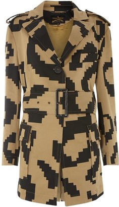 Anglomania Harris safari pixelated coat