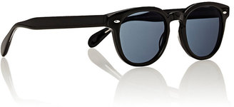 Oliver Peoples Men's Sheldrake Sunglasses-BLACK, NO COLOR
