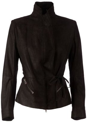 Ann Demeulemeester Blanche leather blazer jacket