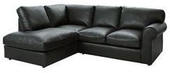 Durham Left Hand Corner Chaise Sofa - Faux Leather