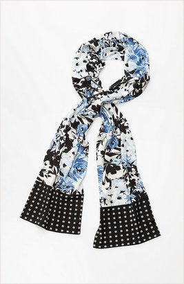 J. Jill Wearever shadow floral scarf