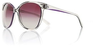 Tory Burch Rounded Cat-Eye Sunglasses