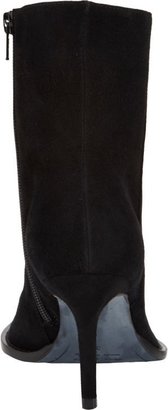 Ann Demeulemeester Women's Side-Zip Ankle Boots-Black