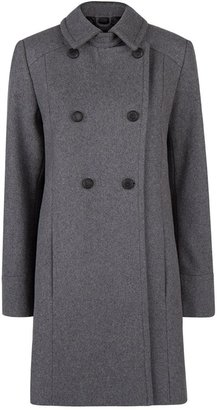 MANGO Wool-blend convertible coat