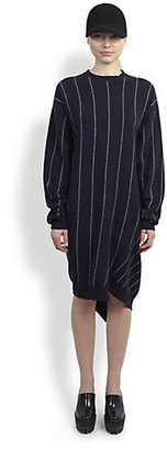 Stella McCartney Pinstripe Sweater Dress