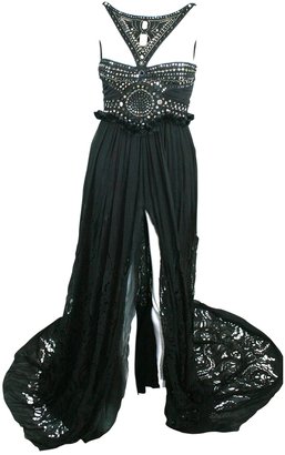 Emilio Pucci Black Embroidered Dress