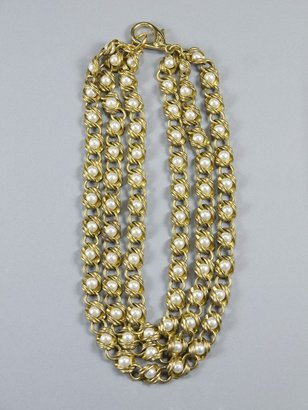 Alexandra Beth Designs Vintage Pearl Necklace