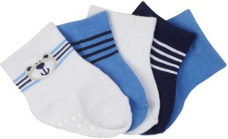 Lamaze 5 Pack Socks (Baby) - Bear-0-6 Months