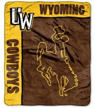 NCAA Ncaa University of Wyoming Raschel Throw Blanket