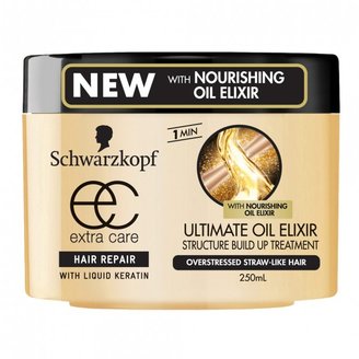 Schwarzkopf Extra Care Ultimate Oil Elixir Structure Build Up Treatment 250 mL