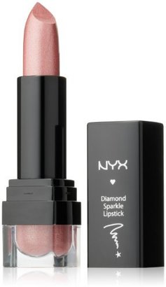 NYX Diamond Sparkle Lipstick, Sparkling Amber, 0.15 Ounce