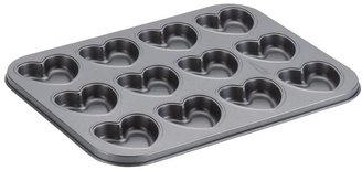 Cake Boss 12 Cup Moulded Cookie Pan - Heart