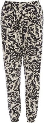 Warehouse Jungle print trousers