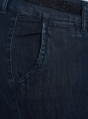 Torrid Belted Trouser Jean - Dark Rinse (Short)