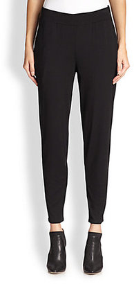 Eileen Fisher Jersey Slouchy Tapered Pants