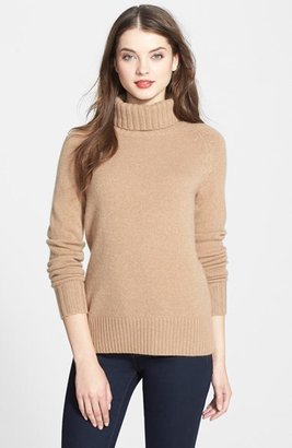 Halogen Turtleneck Cashmere Sweater (Regular & Petite)