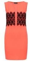 Dorothy Perkins Womens Indulgence Pink Lace Dress- Pink