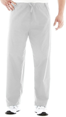 JCPenney White Swan Fundamentals Unisex Drawstring Pants-Big & Tall