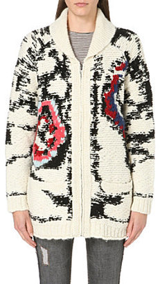 Etoile Isabel Marant Serra arty knitted cardigan