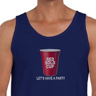 American Apparel RED SOLO CUP Lets Have a Party T-shirt funny Drinking College Men's Tank Top