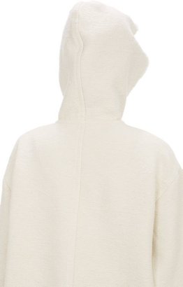 Etoile Isabel Marant Women's Damien Hooded Blanket Coat-White