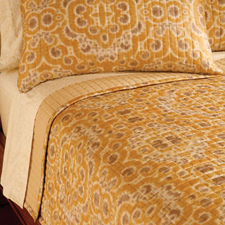 Ethan Allen Tunisian Quilted King Coverlet