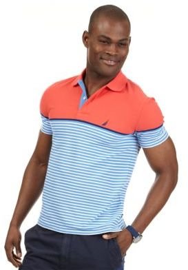 Nautica Mini Stripe Polo Shirt