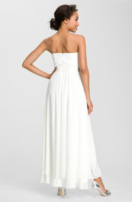 Xscape Evenings Embellished Waist Chiffon Gown (Online Only)