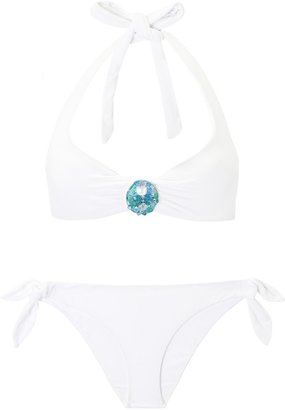 Emamo Riflessi white bikini set