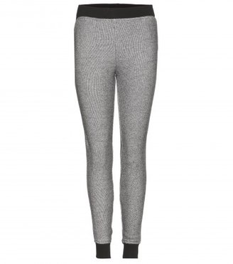 Alexander Wang T by Cotton-jersey Loopback Track Pants