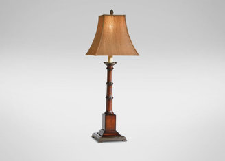 Ethan Allen Turned Wood Table Lamp