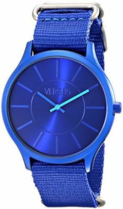 Versus By Versace Women's SO6040013 Less Analog Display Quartz Blue Watch