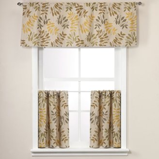 Hudson Crypton Window Curtain Tier Pair in Taupe