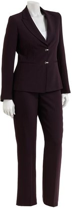 Studio tahari-levine co. solid suit jacket & pant set - women's