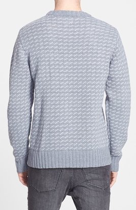 Obey 'York' Jacquard Crewneck Sweater