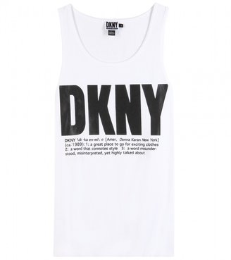 Opening Ceremony DKNY X Printed cotton tank