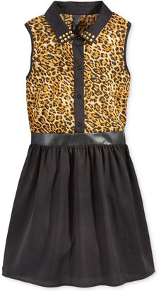 Jessica Simpson Girls' Rianna Leopard Dress