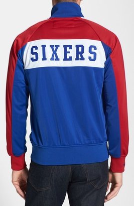 Mitchell & Ness 'Philadelphia 76ers - Home Stand' Tailored Fit Track Jacket