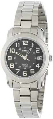 Timex Women's T2N433 Elevated Classics Sport Chic Silver-Tone Bracelet Watch