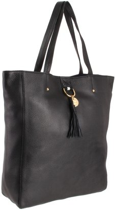 Tommy Hilfiger Tasseled Pebble North-South Tote
